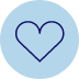 Heart health icon